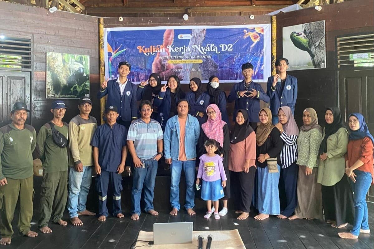 Mahasiswa KKN ITK Tingkatkan Konservasi dan Branding Hutan Lindung Sungai Wain dengan Teknologi