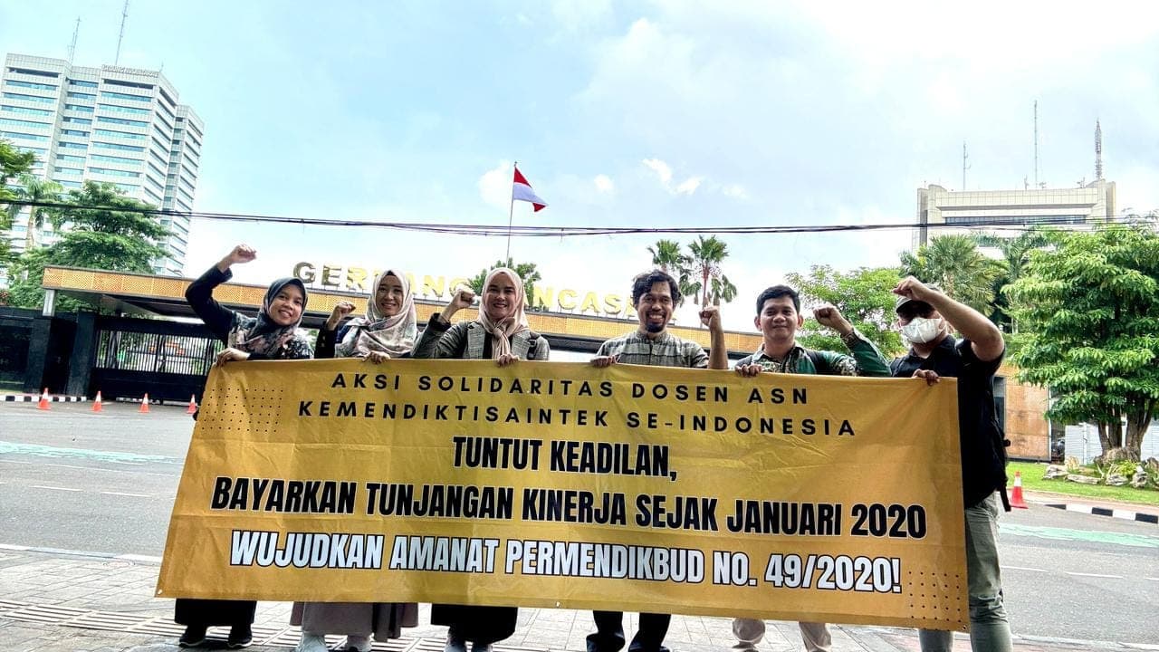 Aliansi Dosen ASN Desak Kementerian Bayar Tunjangan Kinerja