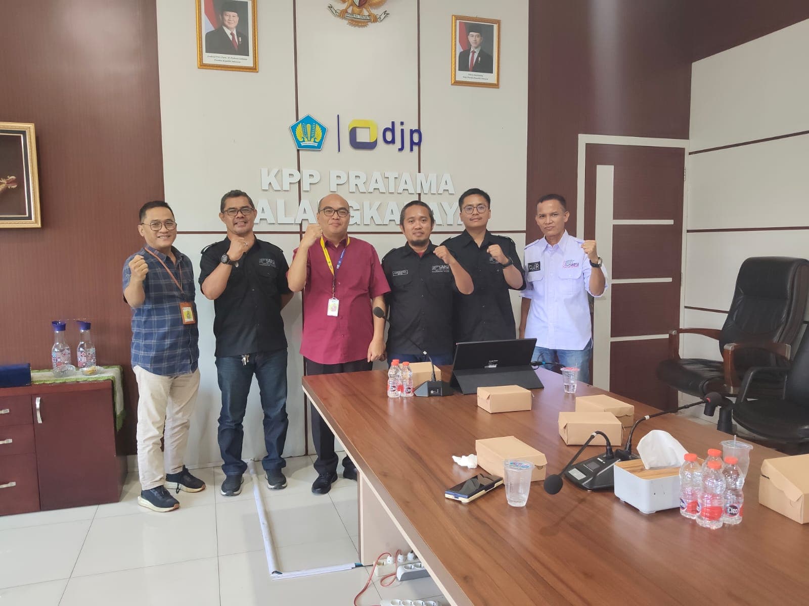 SMSI Kalteng Kolaborasi dengan KPP Pratama Dorong Literasi Pajak Daerah